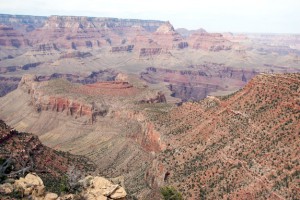 Horseshoe Mesa from Grandview Trail, Grand Canyon, Arizona